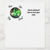 魂を見る – 超音波ワインバージョン ワインラベル (シングルラベル)