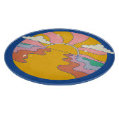 魂を輝かせなさい カッティングボード (角)