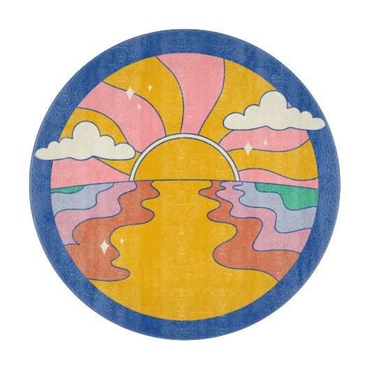 魂を輝かせなさい カッティングボード (正面)