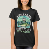 魂を釣る人 Tシャツ (正面)
