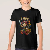 魂を錨づけるロゴ トライブレンドTシャツ (正面)