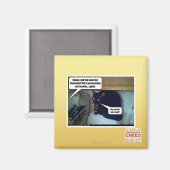 魂ポップ・アートのの為に？ マグネット (正面/裏面)