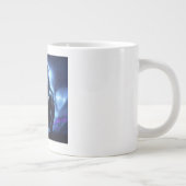 魂失ったが夜森をさまよう ジャンボコーヒーマグカップ (右)