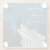 魂感動的の知恵を信頼せよ ガラスコースター (裏面)