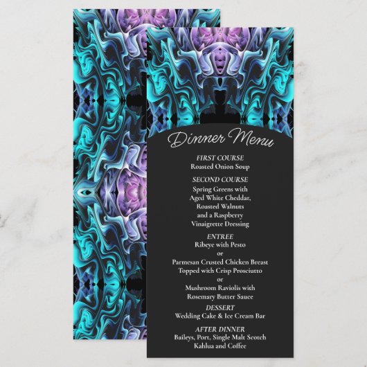 魅カラフル力 メニュー (正面/裏面)