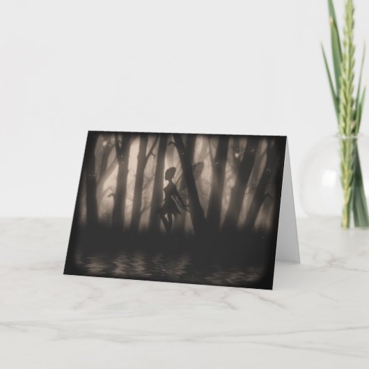 魅了された一見の挨拶状 カード (正面)