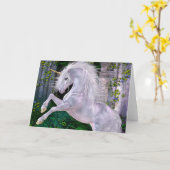 魅了された均等になる挨拶状 カード (黄色い花)