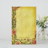 魅了された日-中世文房具 便箋 (スタンド正面)