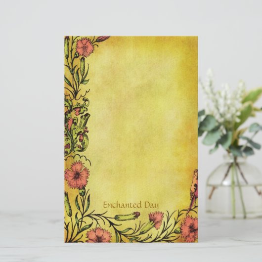 魅了された日-中世文房具 便箋 (スタンド正面)