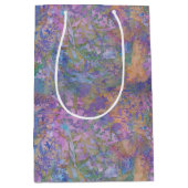 魅了された森林ろうけつ染め ミディアムペーパーバッグ (正面)