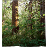 魅了された森林シャワー・カーテン シャワーカーテン (正面)