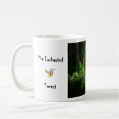魅了された森林マグ コーヒーマグカップ (左)