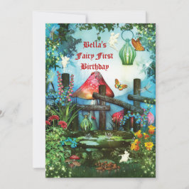 魅了された森林妖精森林パーティの招待状 招待状