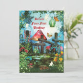 魅了された森林妖精森林パーティの招待状 招待状 (スタンド正面)