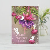 魅了された森林妖精森林パーティの招待状 招待状 (スタンド正面)