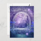 魅了された森林郵便はがき ポストカード (正面/裏面)