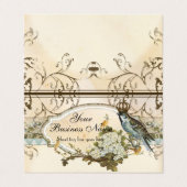 魅了された森林鳥の広告業 名刺 (外部フラット)