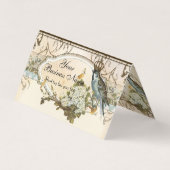 魅了された森林鳥の広告業 名刺 (正面)