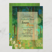 魅了された森林2プロムの招待状 招待状 (正面/裏面)