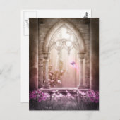 魅了された森林8郵便はがき ポストカード (正面/裏面)