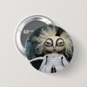 魅了された生産の幽霊の人形ボタン 缶バッジ (正面&裏面)