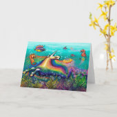 魅了された カード (黄色い花)