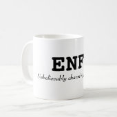 魅了するENFP Unbelevably Yes私はマグを知っています コーヒーマグカップ (正面左)