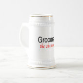 魅了の1つ(花婿の付添人) ビールジョッキ (正面左)