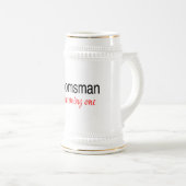 魅了の1つ(花婿の付添人) ビールジョッキ (正面右)