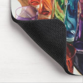 "魅了"の芸術のガラスマウスパッド マウスパッド (コーナー)