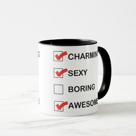 魅了 マグカップ (正面右)