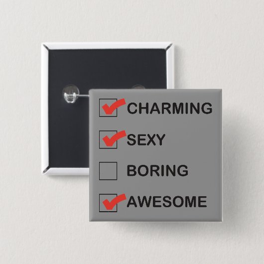 魅了 缶バッジ (正面&裏面)