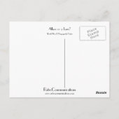 魅力かルアーか？ ポストカード (裏面)