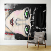 魅力のある目 タペストリー (インサイチュ(横))