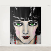 魅力のある目 タペストリー (正面)