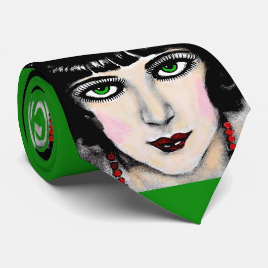 魅力のある目 ネクタイ (ロール)