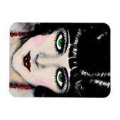 魅力のある目 マグネット (横)