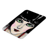 魅力のある目 マグネット (左側)