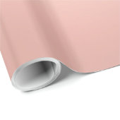 魅力のばら色の金ゴールドの金属一見のエレガントな金モダン ラッピングペーパー (ロールコーナー)