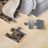 魅力のマルティーニのカクテルパーティーの女の子のstilletos ジグソーパズル (側面)