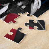 魅力のマルティーニのカクテルパーティーの女の子のstilletos ジグソーパズル (側面)