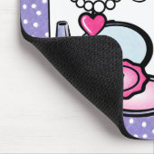 魅力の女の子の誕生日(pd) マウスパッド (コーナー)