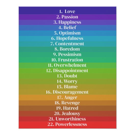 魅力の法則レインボー情緒誘導音階 ポスター (正面)