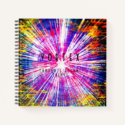 魅力日記法/日記、渦日記 ノートブック (正面)