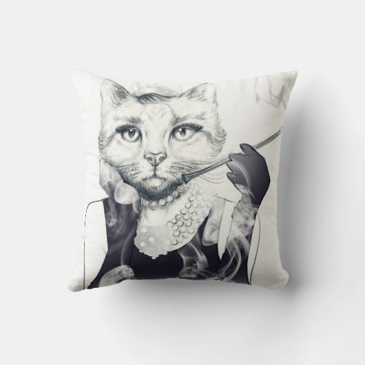 魅力猫 クッション (裏面)