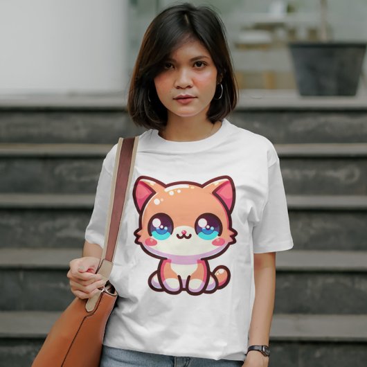 魅力的かわいい猫 Tシャツ
