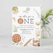 魅力的かわいこちゃんパイ最初の誕生日 招待状 (スタンド正面)