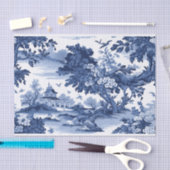 魅力的くしゃくしゃになった紙の風景 薄葉紙 (クラフト)