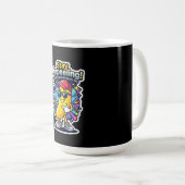 魅力的でいてね! – かわいいバナナの自信 コーヒーマグカップ (正面右)
