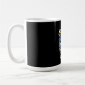 魅力的でいてね! – かわいいバナナの自信 コーヒーマグカップ (左)